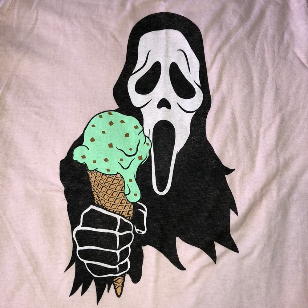 Ghost Face Ice Scream T-Shirt